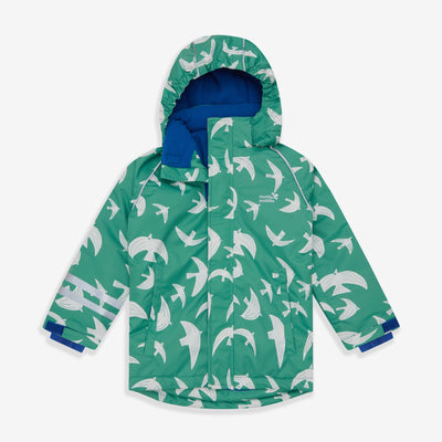 Blizzard Kids Ski Jacket Green Bird